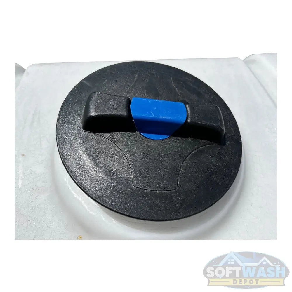 100 gallon poly tank, heavy-duty chemical storage tank for soft wash, pressure wash, and water containment systems - Soft Wash Depot.