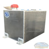 11 Gallon Aluminum Gas Tank by Boyd’s Tanks - heavy-duty welded aluminum fuel tank with red cap and mounting tabs for pressure washing and soft wash systems - Soft Wash Depot.