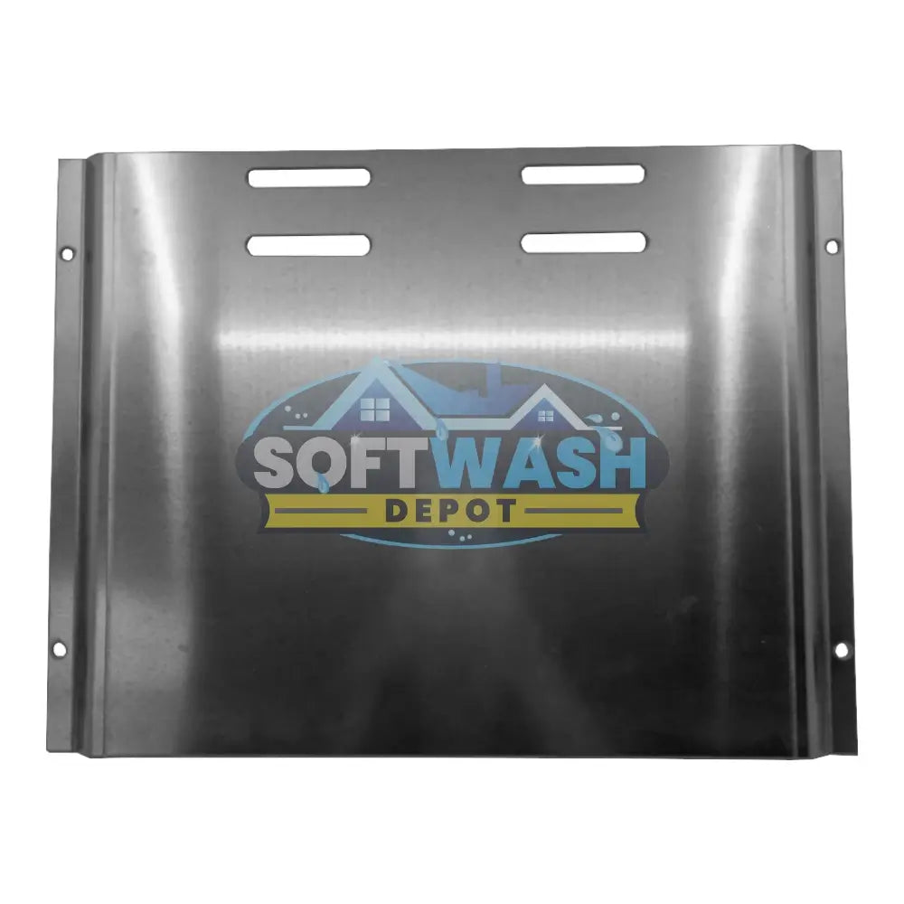 16 x 12" Aluminum Soft Washing Manifold Mounting Plate