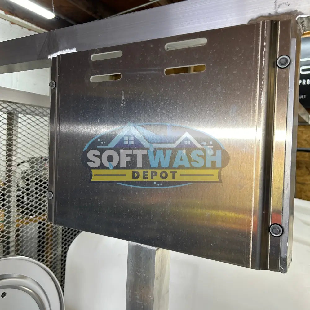 16 x 12" Aluminum Soft Washing Manifold Mounting Plate