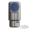 Stainless steel hose reel swivel connector for pressure washing systems.