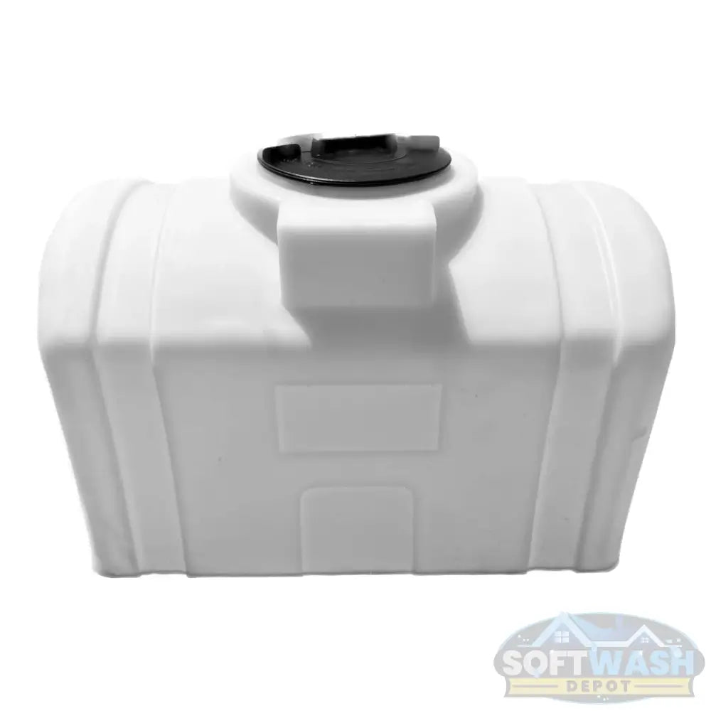 40 Gallon Poly Tank for Pressure Washing and Soft Washing Applications - heavy-duty polyethylene tank with secure lid, ideal for water, bleach, or chemical storage - Soft Wash Depot.