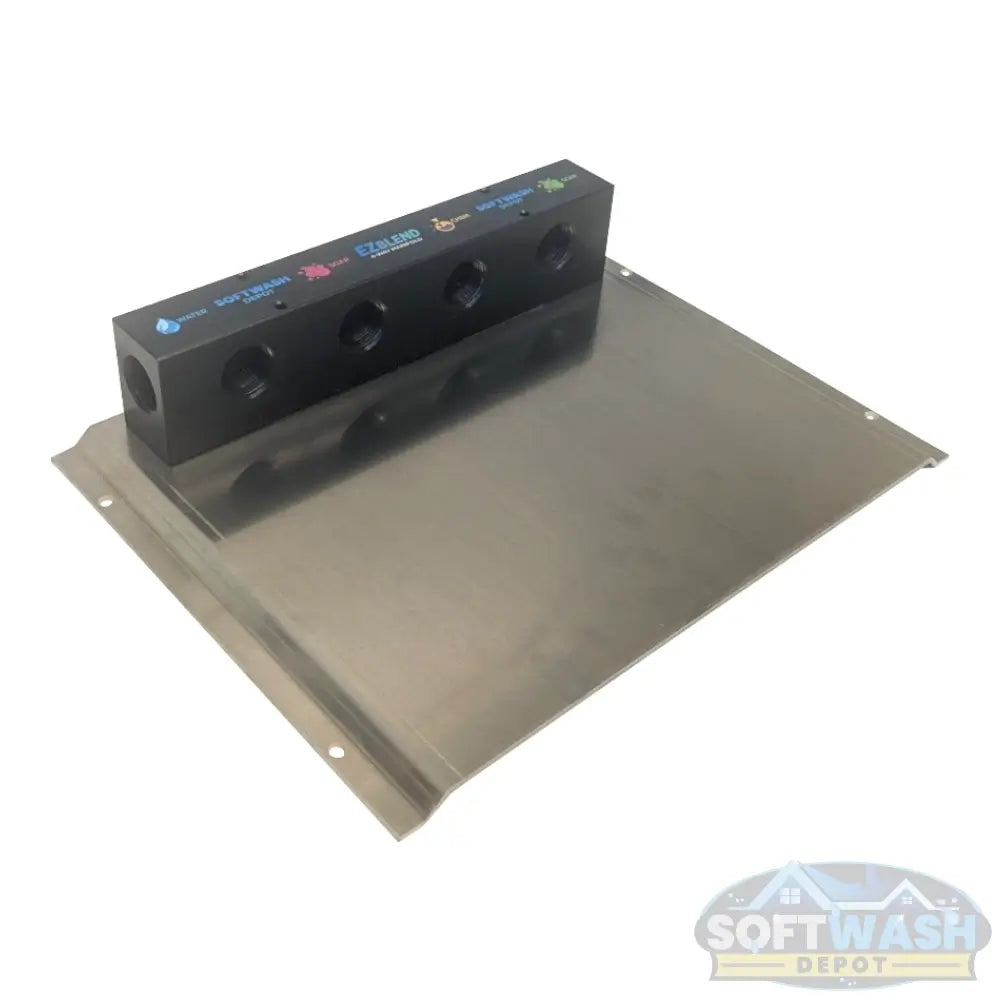 (3 & 4 Port) - Black Soft Washing Mixing Manifold