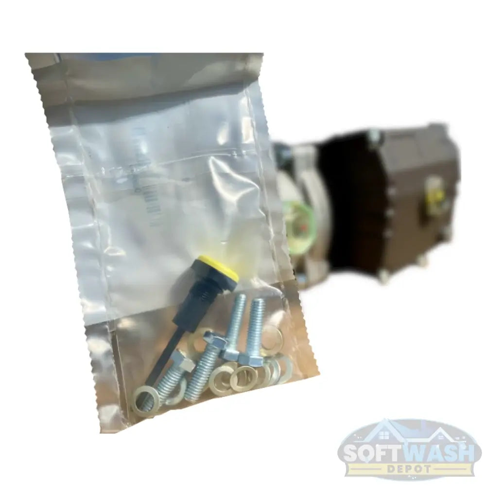 5.5 GPM General Pump Gear Box Assembly - high-performance pressure washer pump with integrated gearbox for smooth power transfer, ideal for soft wash and commercial cleaning systems - Soft Wash Depot.