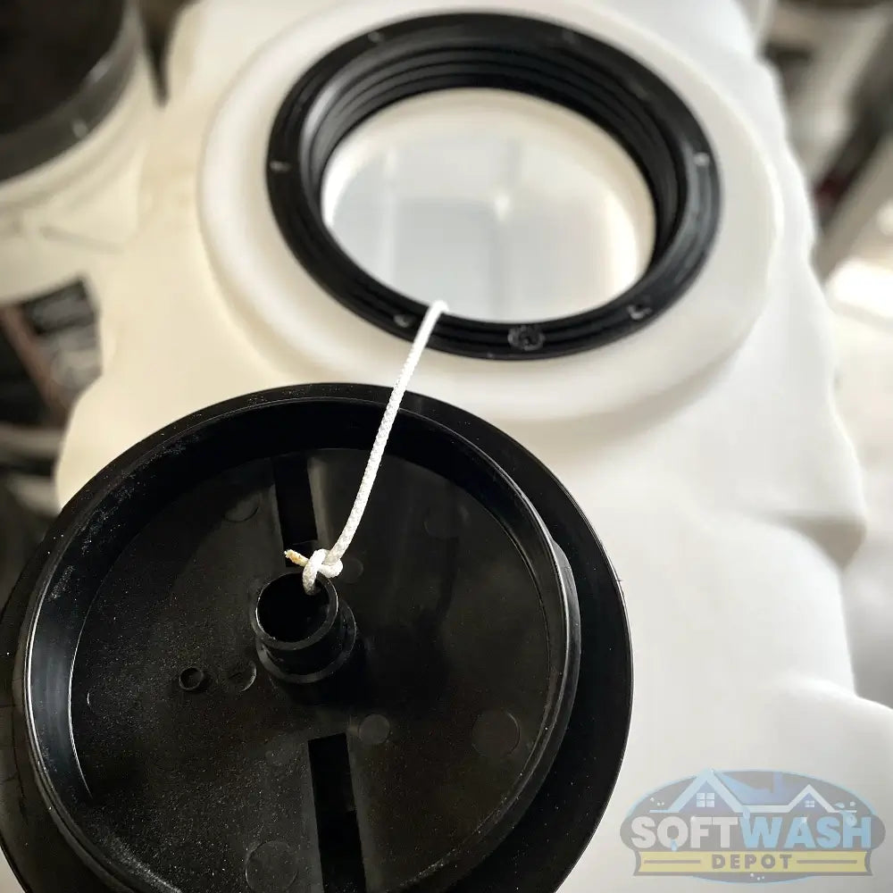 50 Gallon Loaf Tank for Pressure Washing and Soft Washing - durable horizontal poly tank with molded baffles for stability, perfect for water or chemical storage in cleaning setups - Soft Wash Depot.