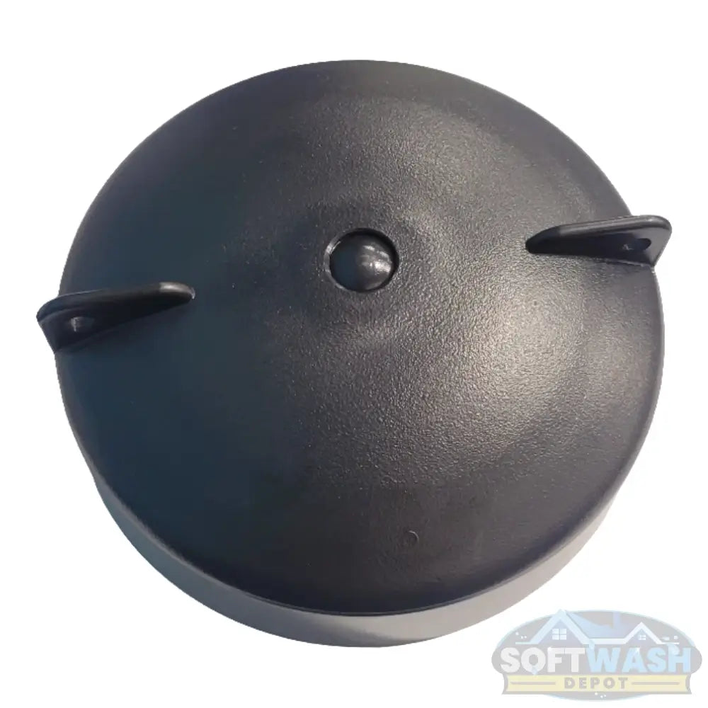 5 inch tank lid with ball check vent for 55 gallon vertical, 7 gallon, and 16 gallon soap tanks. - Soft Wash Depot