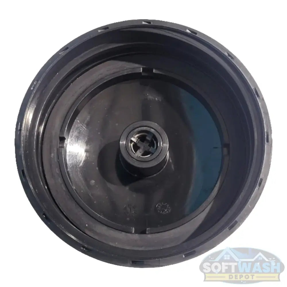 5 inch tank lid with ball check vent for 55 gallon vertical, 7 gallon, and 16 gallon soap tanks. - Soft Wash Depot