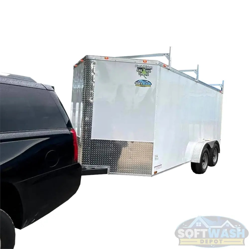 7' x 14' Tandem Axle Enclosed Drone Cleaning Trailer