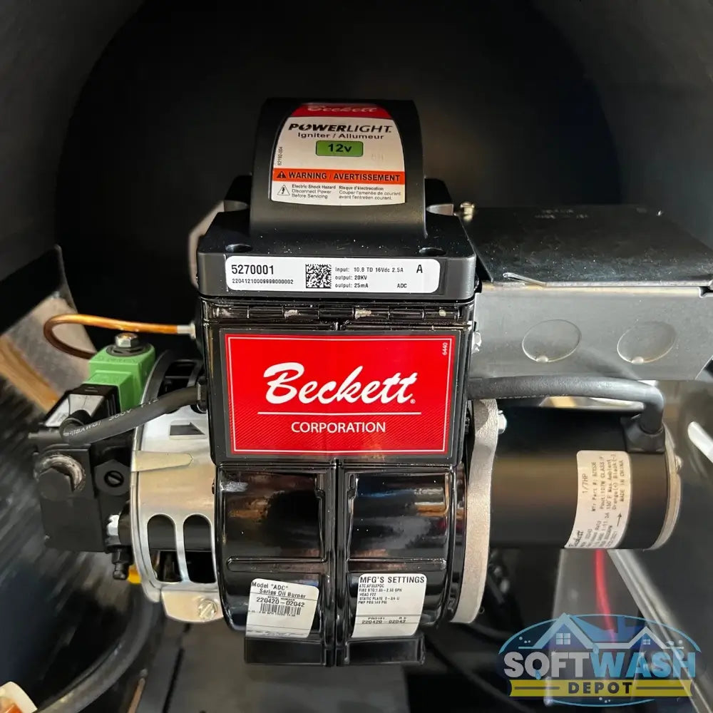 8 GPM hot water skid Honda GX690 3500 PSI with General Pump 8012PRO-35HG - Soft Wash Depot.