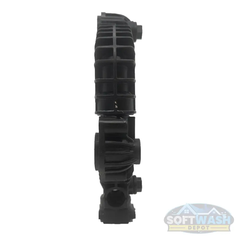 AR43883 AR45 Manifold - durable replacement pump manifold designed for AR45 diaphragm pumps, featuring high-strength polymer construction for chemical resistance and long-lasting performance - Soft Wash Depot.