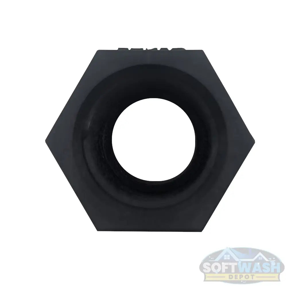 Banjo 3/4-inch FPT x 3/4-inch male camlock polypropylene Part A adapter for soft wash, pressure washing, and chemical transfer systems. - Soft Wash Depot
