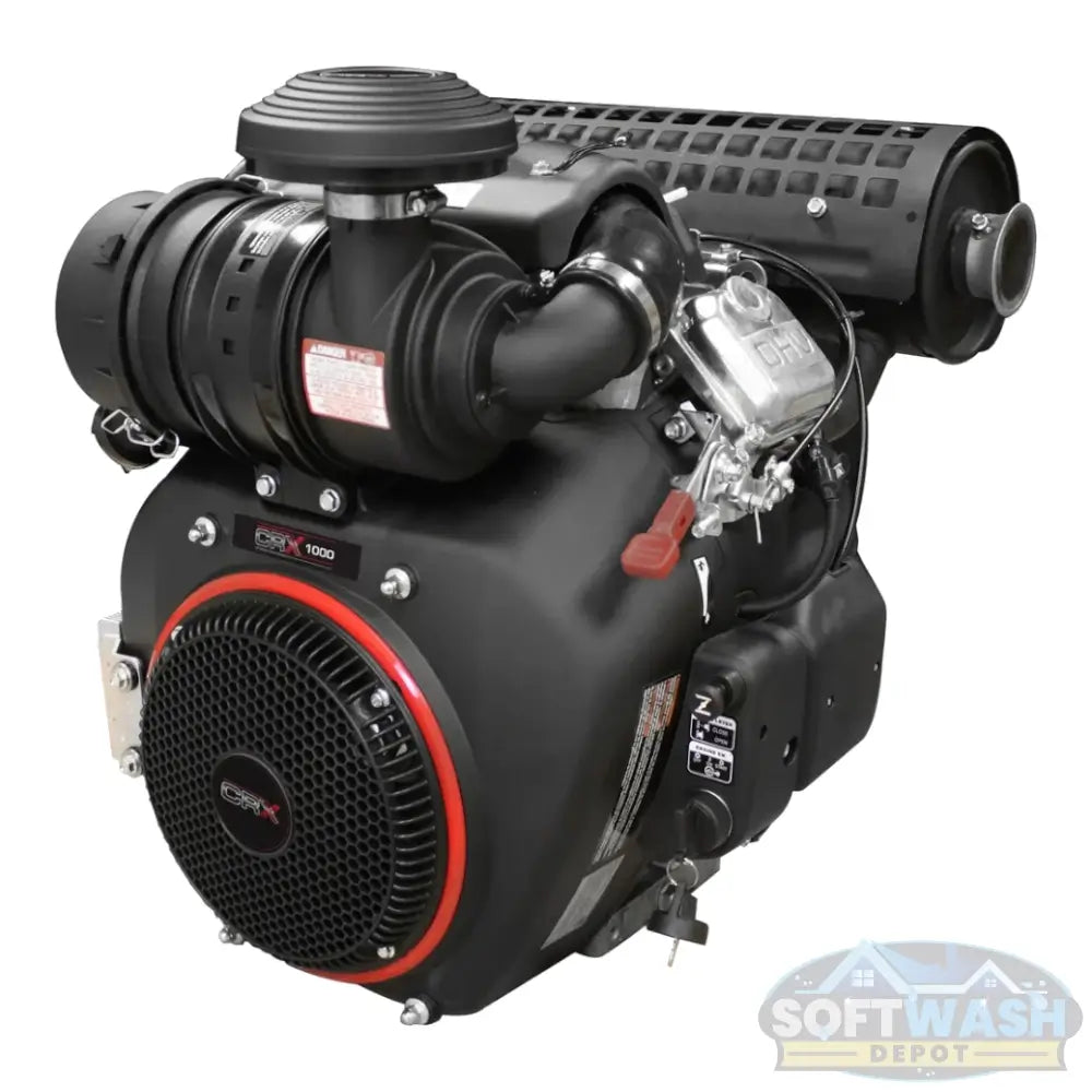 CRX1000 Engine 999CC with Muffler - high-performance commercial-grade engine designed for pressure washing and soft wash systems, featuring electric start, durable construction, and efficient muffler for reduced noise. - Soft Wash Depot