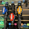 Clear Acrylic Soft Washing Mixing Proportioner with Precision Flow Valves - available in 3-port and 4-port configurations, featuring adjustable color-coded control valves for water, soap, and bleach mixing - Soft Wash Depot.