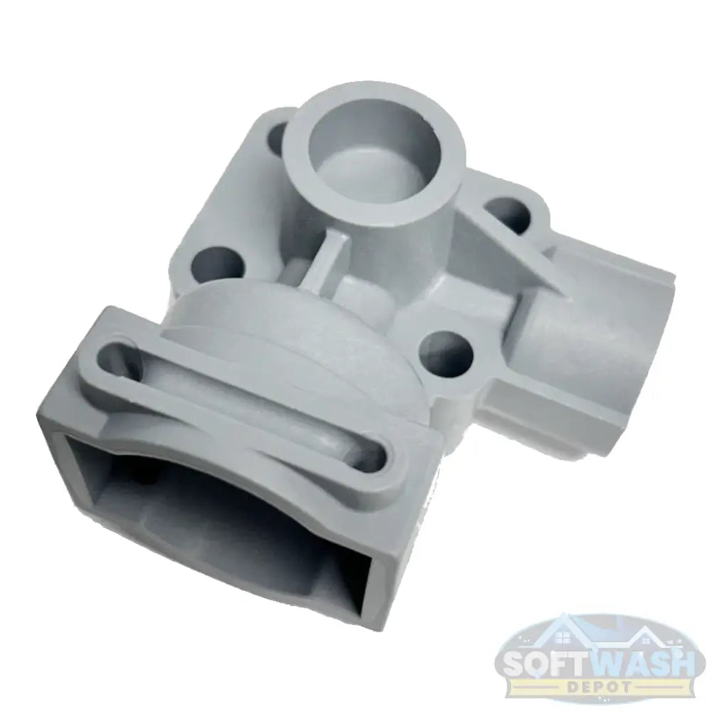Comet P40 Regulator Body 0424.0564 #22 - precision-molded replacement regulator housing for Comet P40 pumps, durable high-quality plastic for long-lasting performance and chemical resistance - Soft Wash Depot.