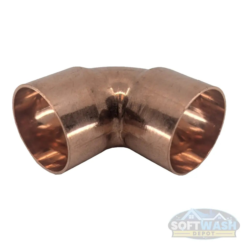 1-1/4" 90° Copper Exhaust Elbow for Honda GX630, GX690 & iGX800 Motors - high-temperature copper fitting designed for durability and corrosion resistance in small engine exhaust systems - Soft Wash Depot.