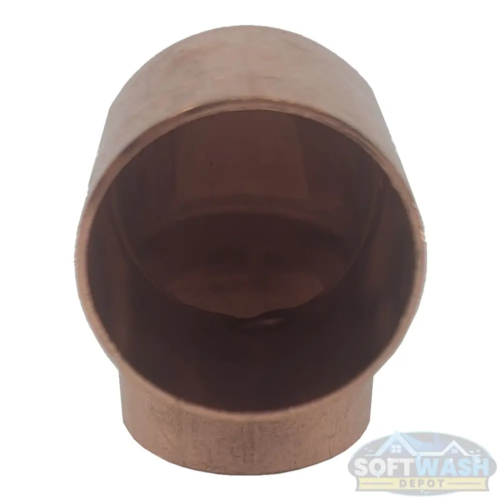 1-1/4" 90° Copper Exhaust Elbow for Honda GX630, GX690 & iGX800 Motors - high-temperature copper fitting designed for durability and corrosion resistance in small engine exhaust systems - Soft Wash Depot.