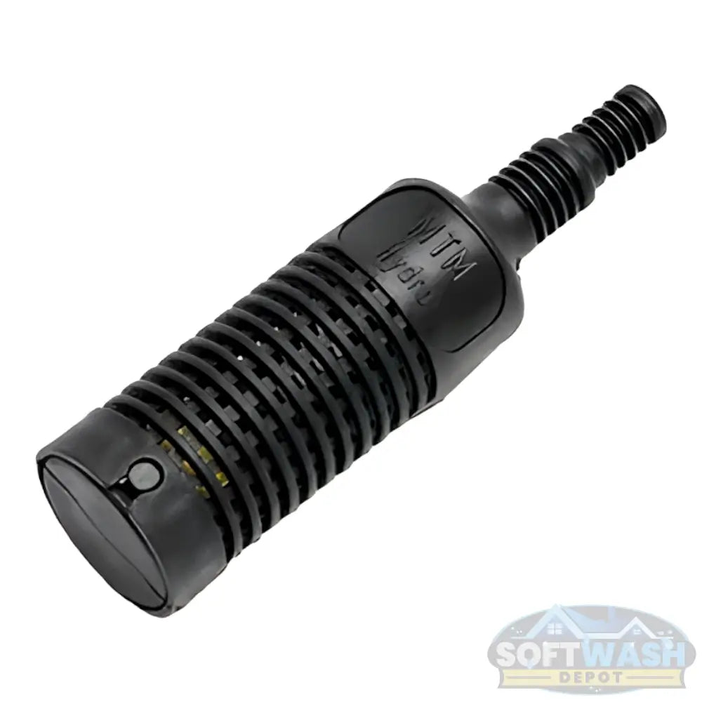 Downstream chemical filter without check valve for pressure washing and soft wash injector systems. - Soft Wash Depot