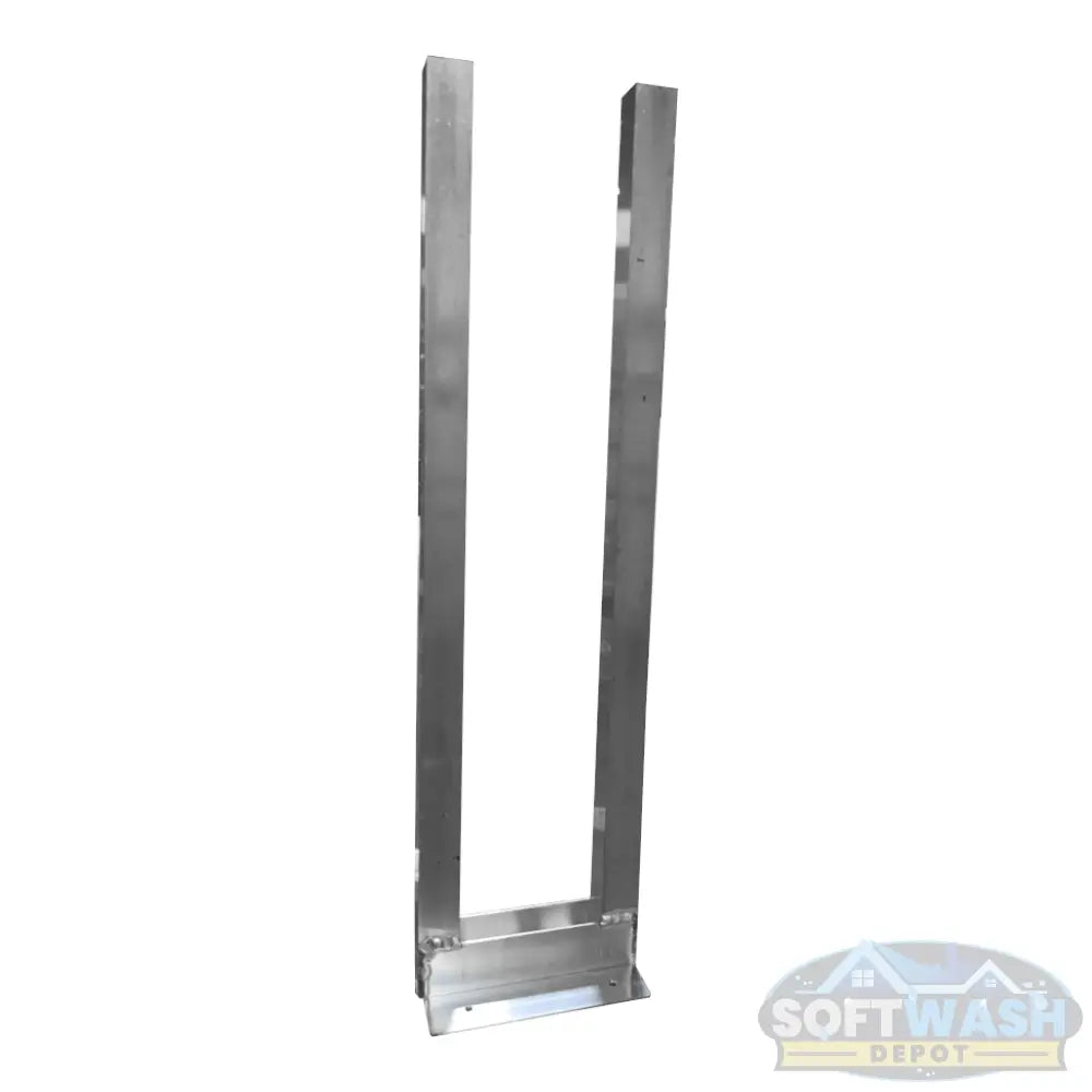 Soft Wash Depot aluminum downstream mixing stand, Made in the USA, available in 16-inch, 24-inch, and 32-inch heights for pressure washing rigs. - Soft Wash Depot