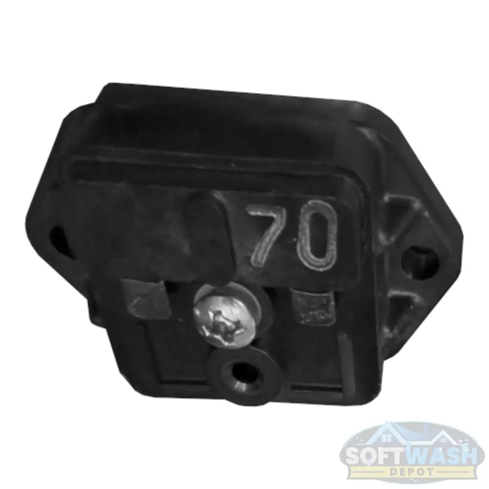 FLOJET VersiJet 70 PSI pressure switch replacement for 4.5 GPM and 6 GPM pumps used in soft wash and chemical spraying systems. - Soft Wash Depot