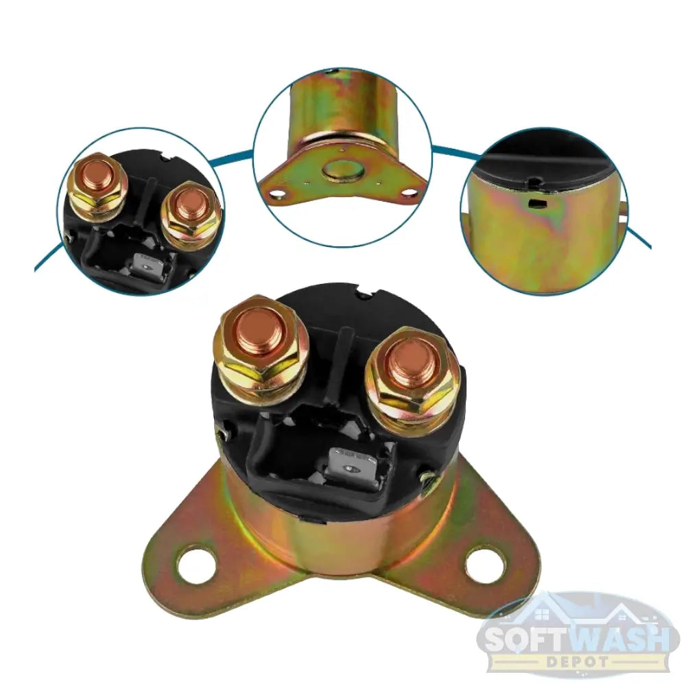 GX390 starter solenoid relay for Predator 420cc and Honda GX240 GX270 GX340 GX390 engines. - Soft Wash Depot
