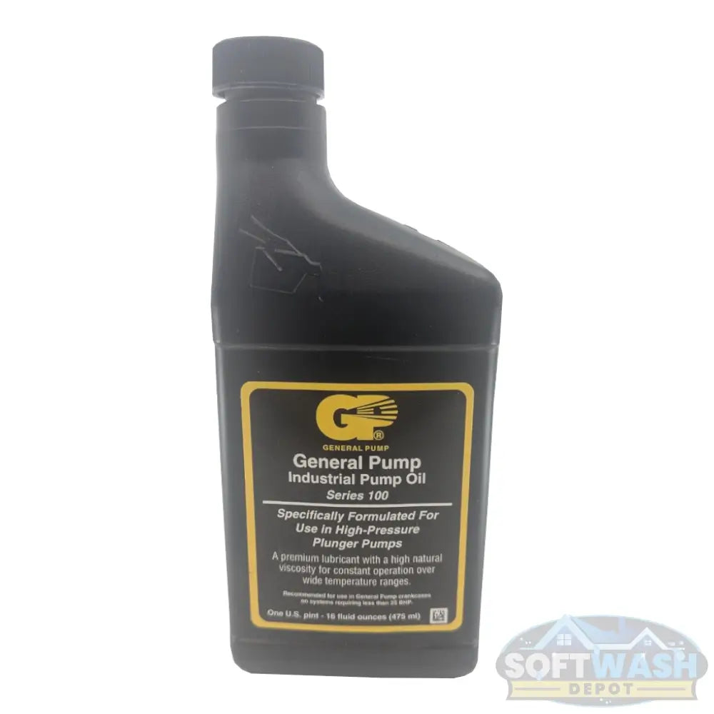 General Pump 30 WT Industrial Pump Oil 16 oz non-detergent high-pressure plunger pump lubricant. - Soft Wash Depot