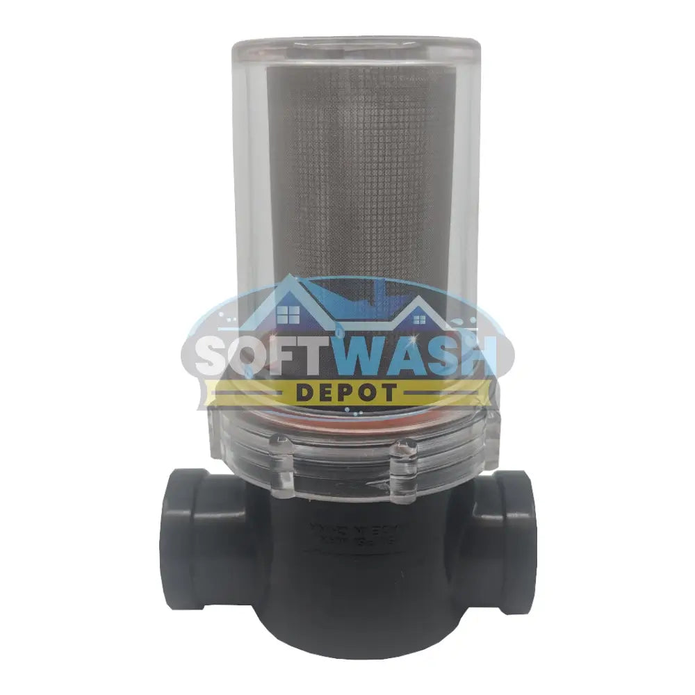 General Pump T Strainer with Polycarbonate Clear Bowl Water Filter