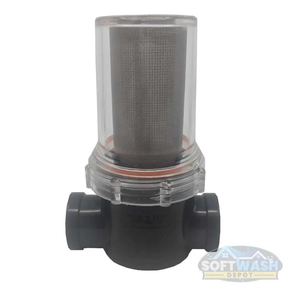 General Pump T Strainer with Polycarbonate Clear Bowl Water Filter