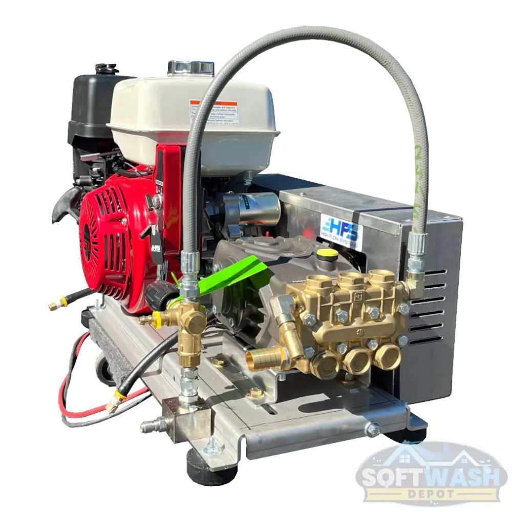 Honda GX390 Belt Drive w/ 5.5 gpm 3,000 PSI General Pump on Skid