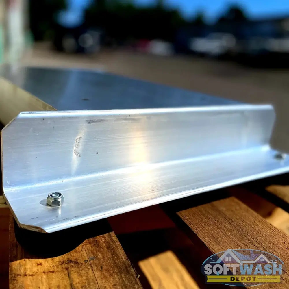 Honda GX690 with General Pump 8GPM @ 3500 PSI SWD Gear Drive - commercial-grade pressure washer engine and pump assembly mounted on stainless steel skid for soft wash and power wash systems - Soft Wash Depot.