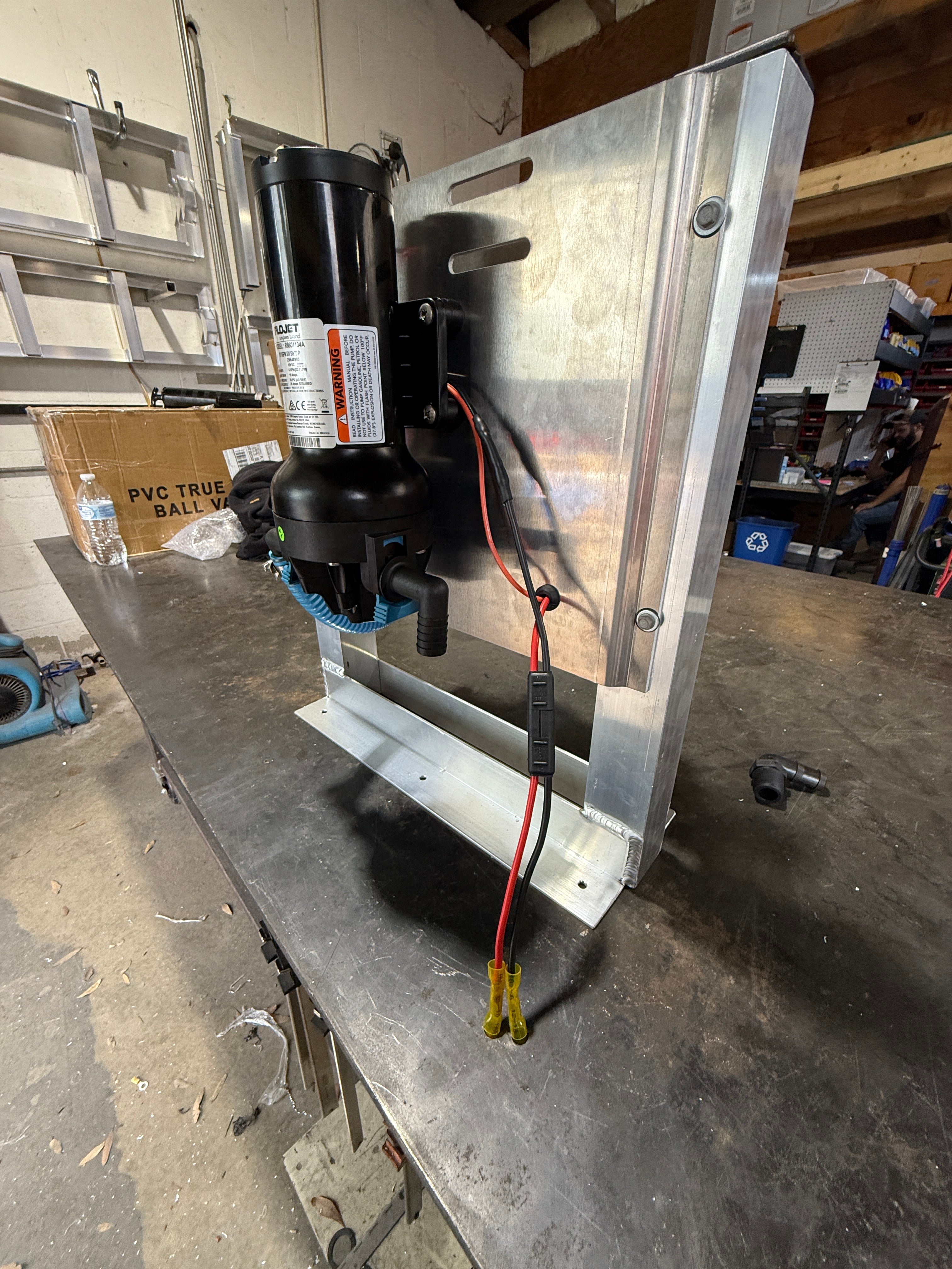 Soft Wash Depot 3-Port EZ Blend 3/4" Clear Proportioner & 12v Soft Wash Pump Combo