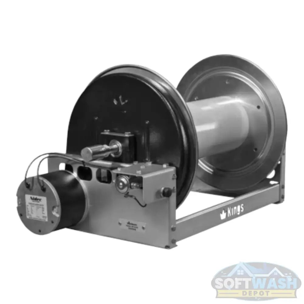 King’s electric hose reel - Soft Wash Depot.
