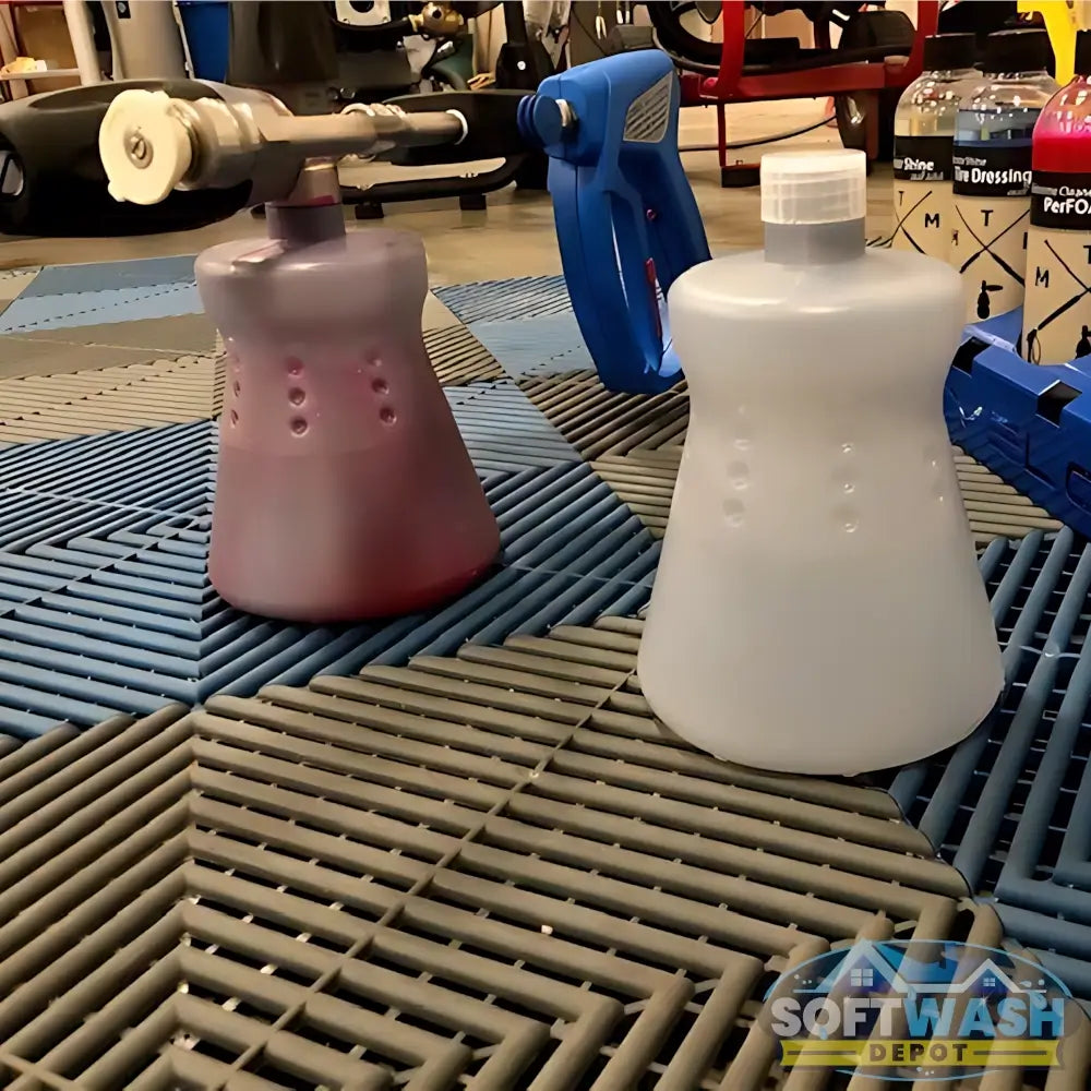 MTM Hydro PF22.2 replacement bottle cap, durable leak-proof lid for foam cannon bottles. - Soft Wash Depot