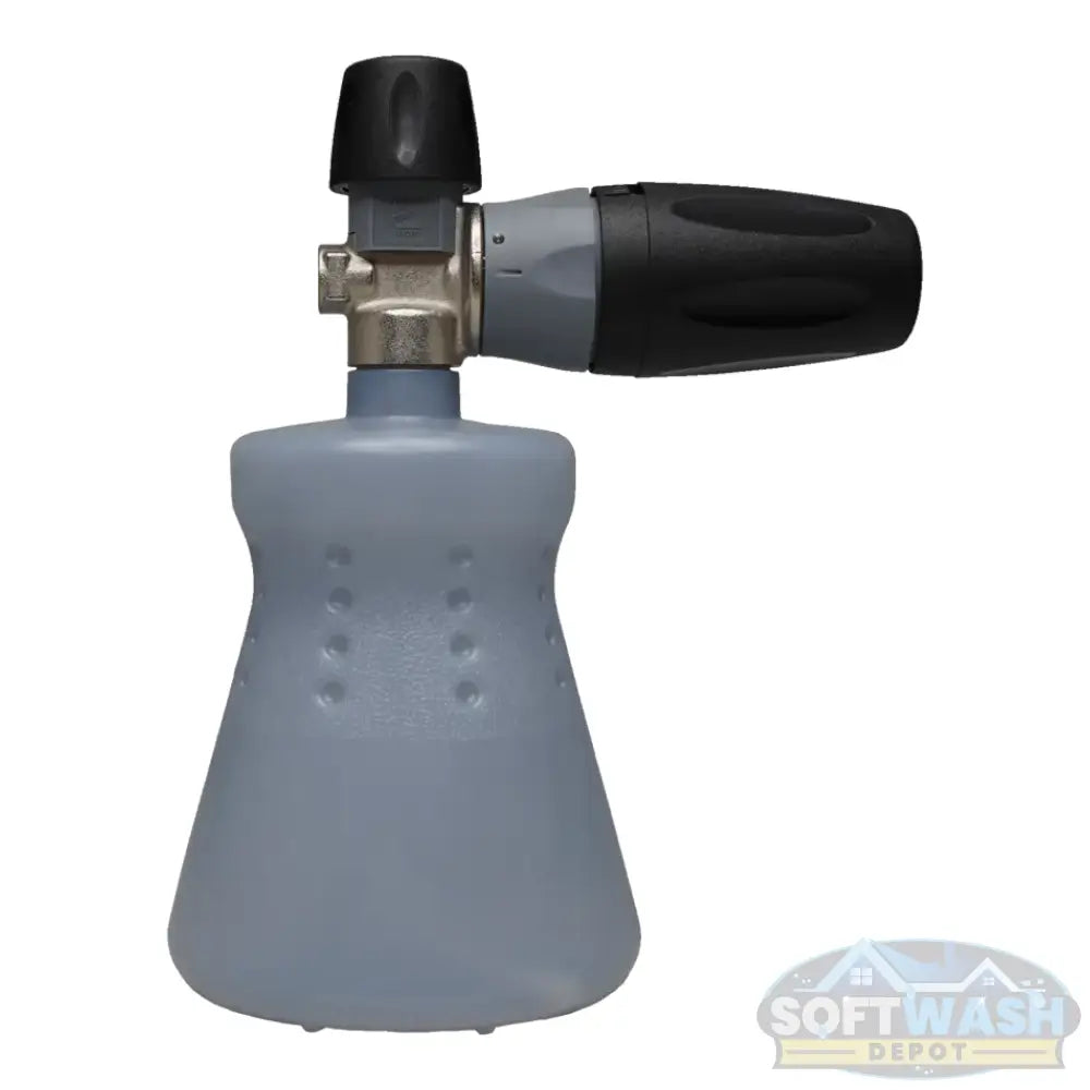 Magnum28 Foam Cannon Kit with stand-up bottle and trigger spray gun, designed for professional-grade foaming applications and pressure washing - Soft Wash Depot.