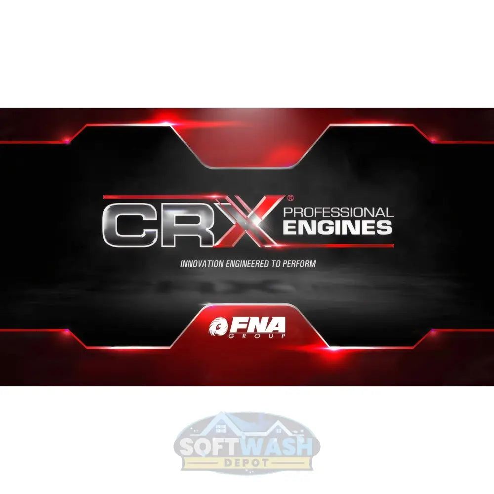 Manatee gear-drive pressure washer system featuring a CRX 680cc engine and General Pump mounted on aluminum skid. - Soft Wash Depot.