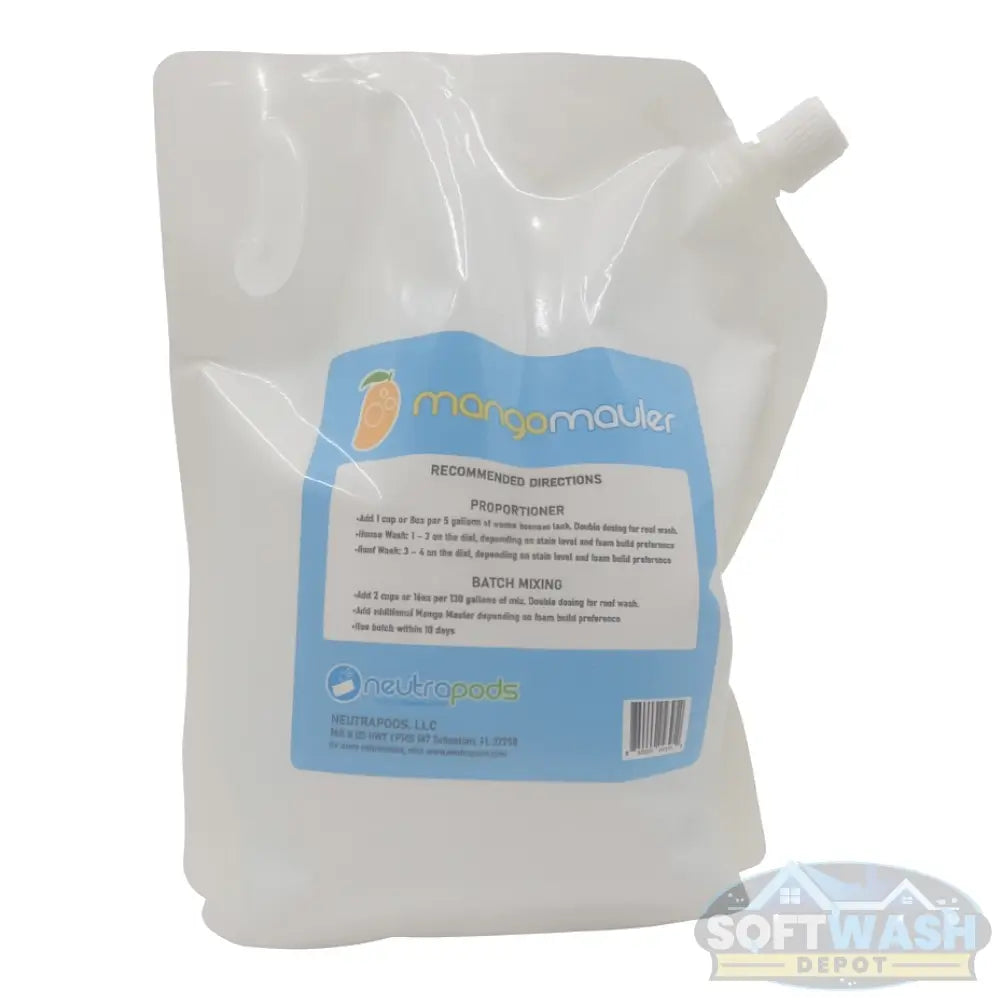 Mango Mauler Neutrapods Soft Wash Surfactant 16oz & 80oz Pouches