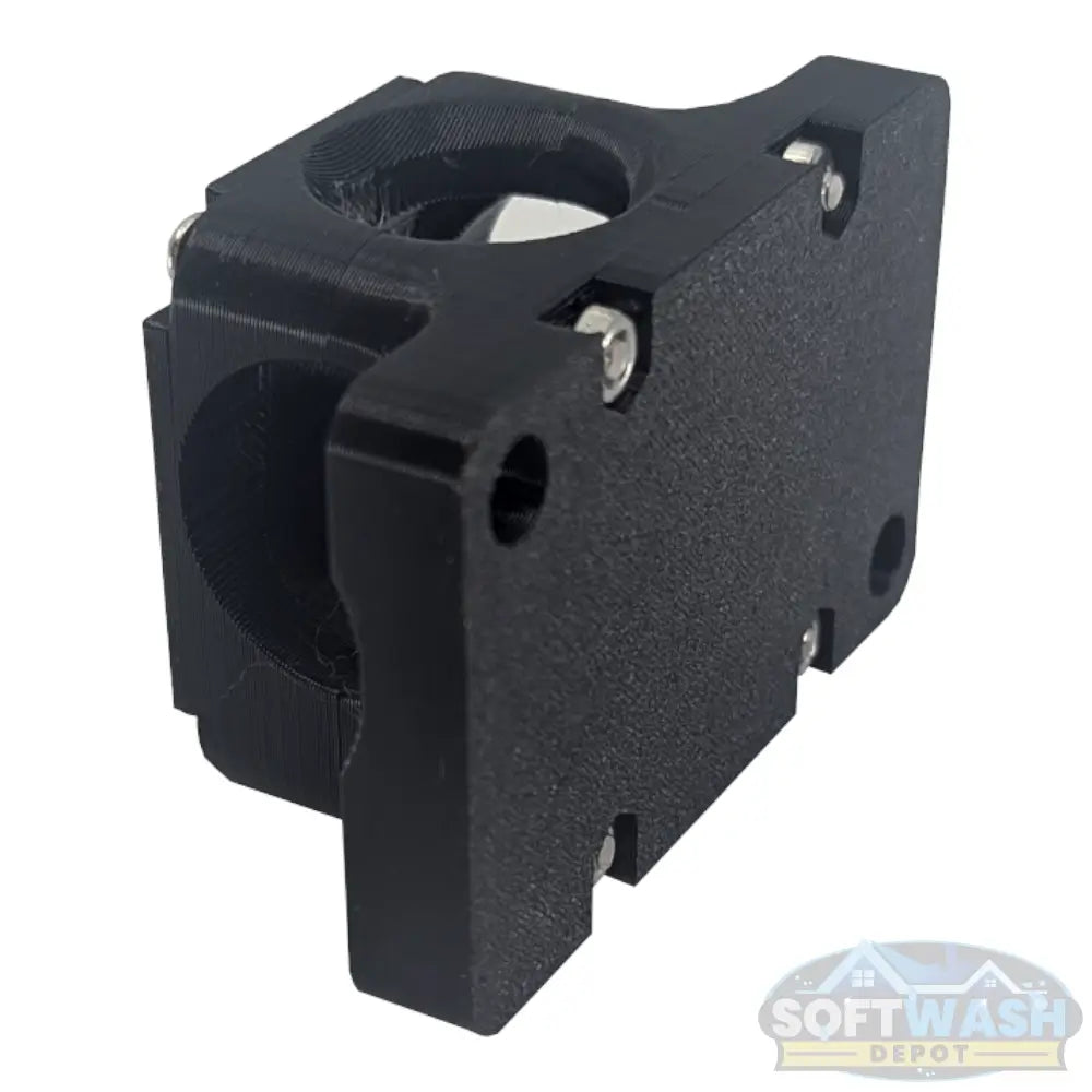 Mounting plate for Series 326 3-Way ball valve for secure equipment installation. - Soft Wash Depot