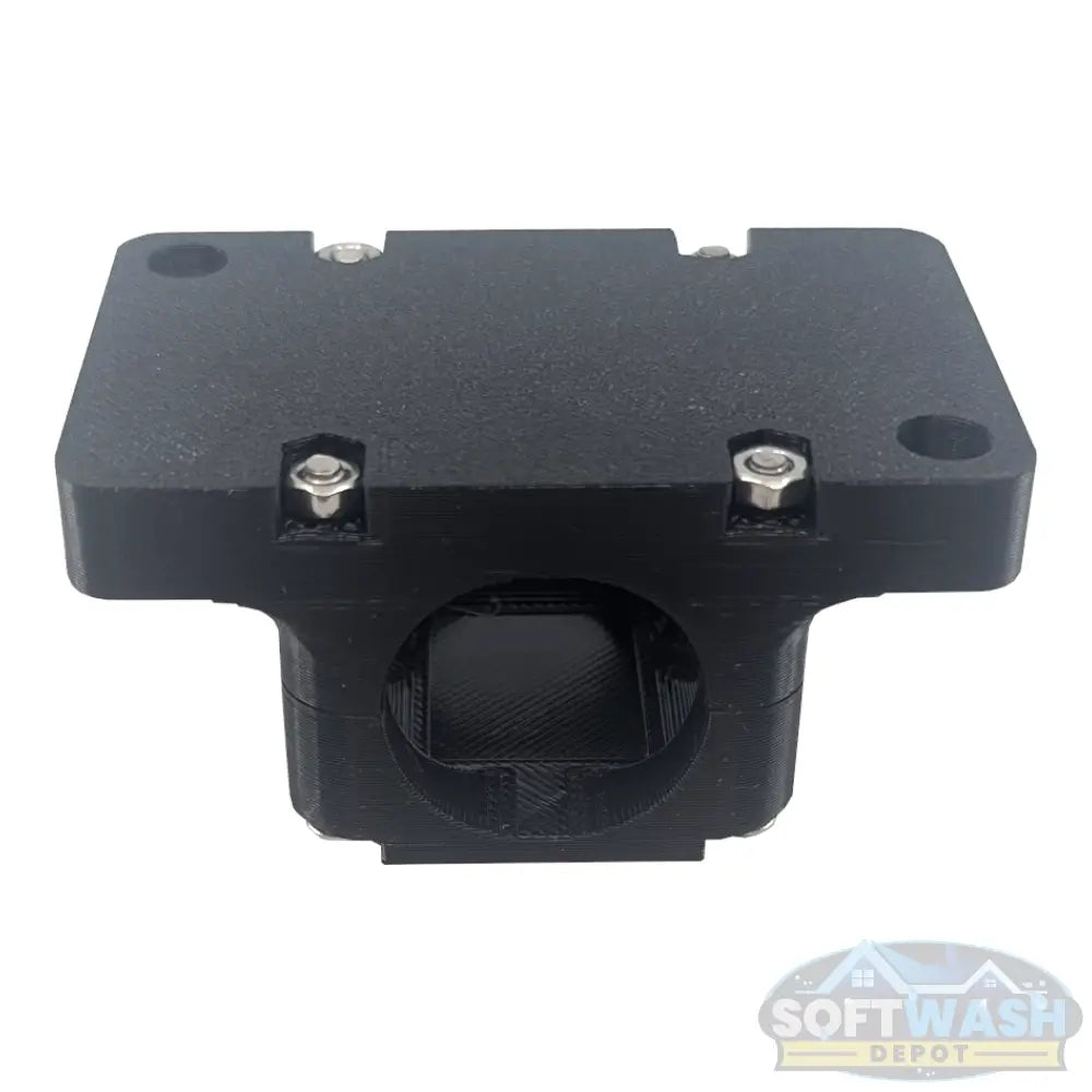 Mounting plate for Series 326 3-Way ball valve for secure equipment installation. - Soft Wash Depot