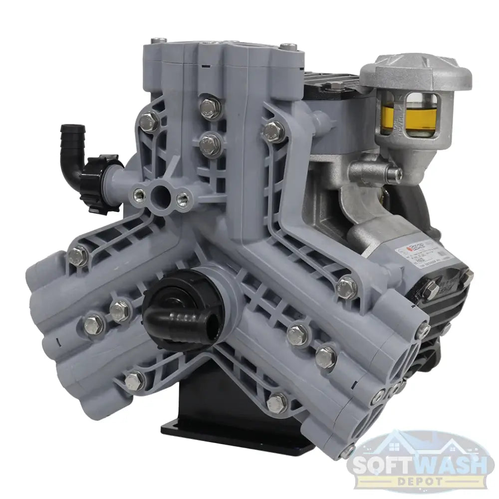 New Comet P40 Pump & Gear Box Only - high-performance soft wash pump assembly with integrated gearbox, designed for reliability and smooth operation in professional soft washing systems - Soft Wash Depot.