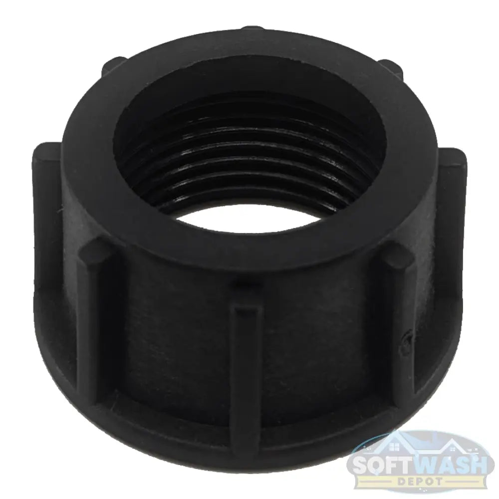 P40 Bypass Wing Nut 1200.0059 #12 - durable replacement nut for Comet P40 pump bypass assembly, high-strength plastic construction ensures secure and leak-free fit - Soft Wash Depot.
