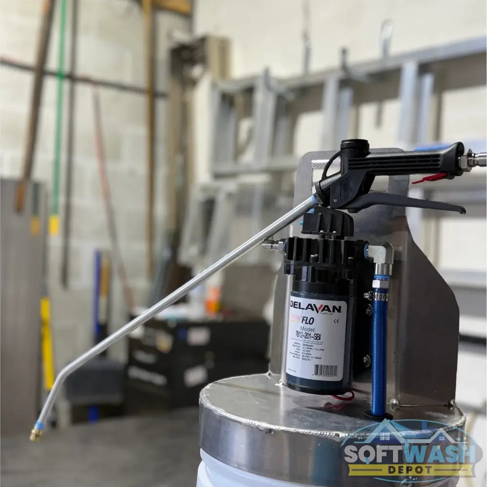 Paver Sealing Aluminum Cordless 12V Bucket Spraying Kit - Soft Wash Depot.