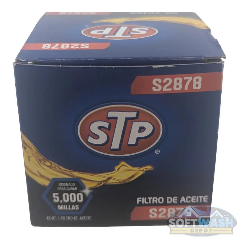 STP S2878 extended life engine oil filter with packaging, compatible with CRX680 and CRX750 V-Twin engines. - Soft Wash Depot
