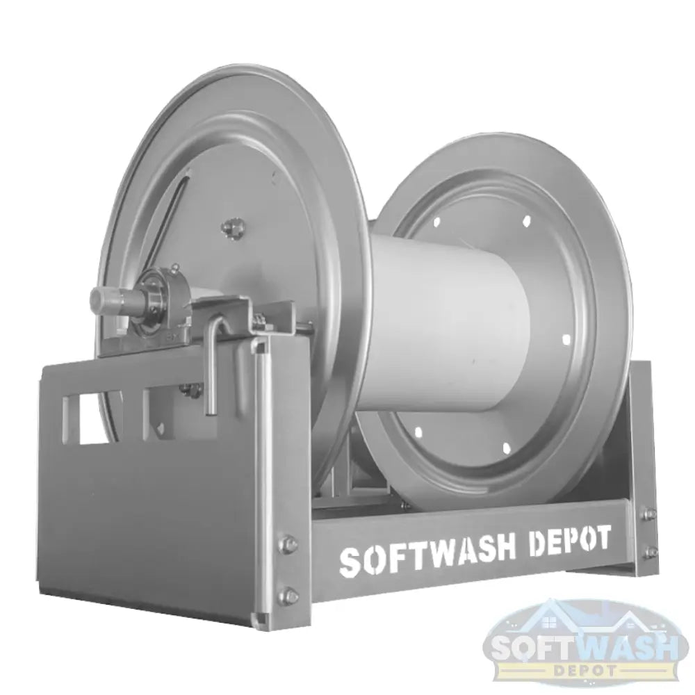 SWD 12" & 18" Aluminum & Stainless Steel Manual Hose Reels