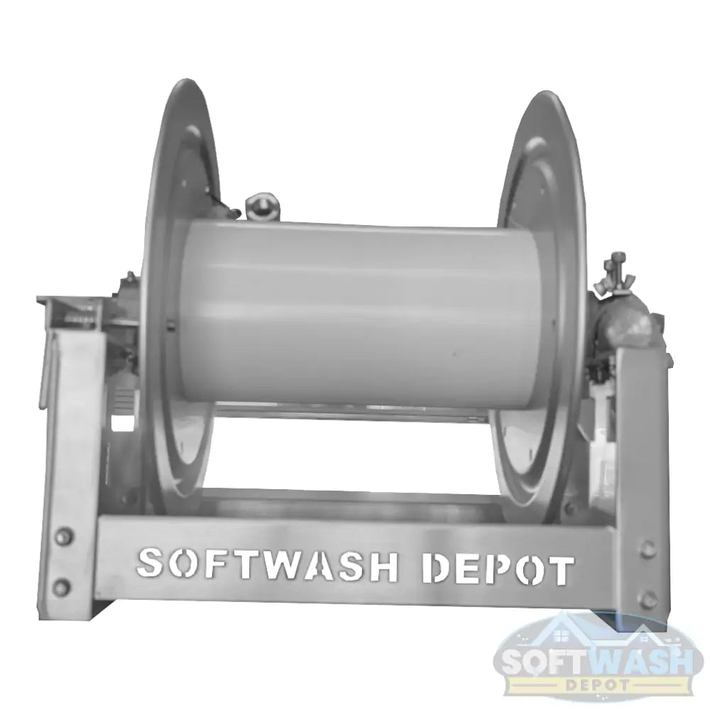 SWD 12" & 18" Aluminum & Stainless Steel Manual Hose Reels