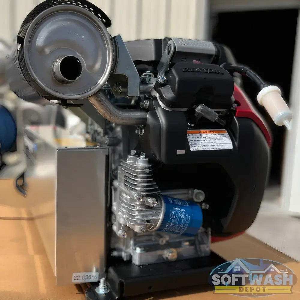 SWD 8gpm at 3500psi with General Pump | K7 Unloader | OEM Honda Muffler