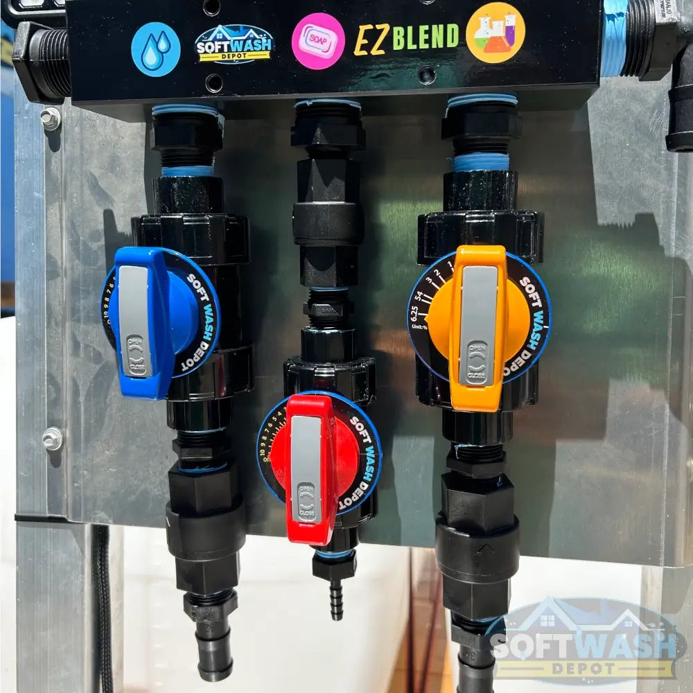 SWD Precision Flow Metering Valve | Soft Wash Mixing Valve