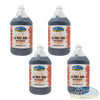SWD Un-Rustable Rust Remover - professional-grade rust and stain remover solution by Soft Wash Depot - powerful formula for removing rust from concrete, siding, and metal surfaces - 1-gallon container in 4-pack case.