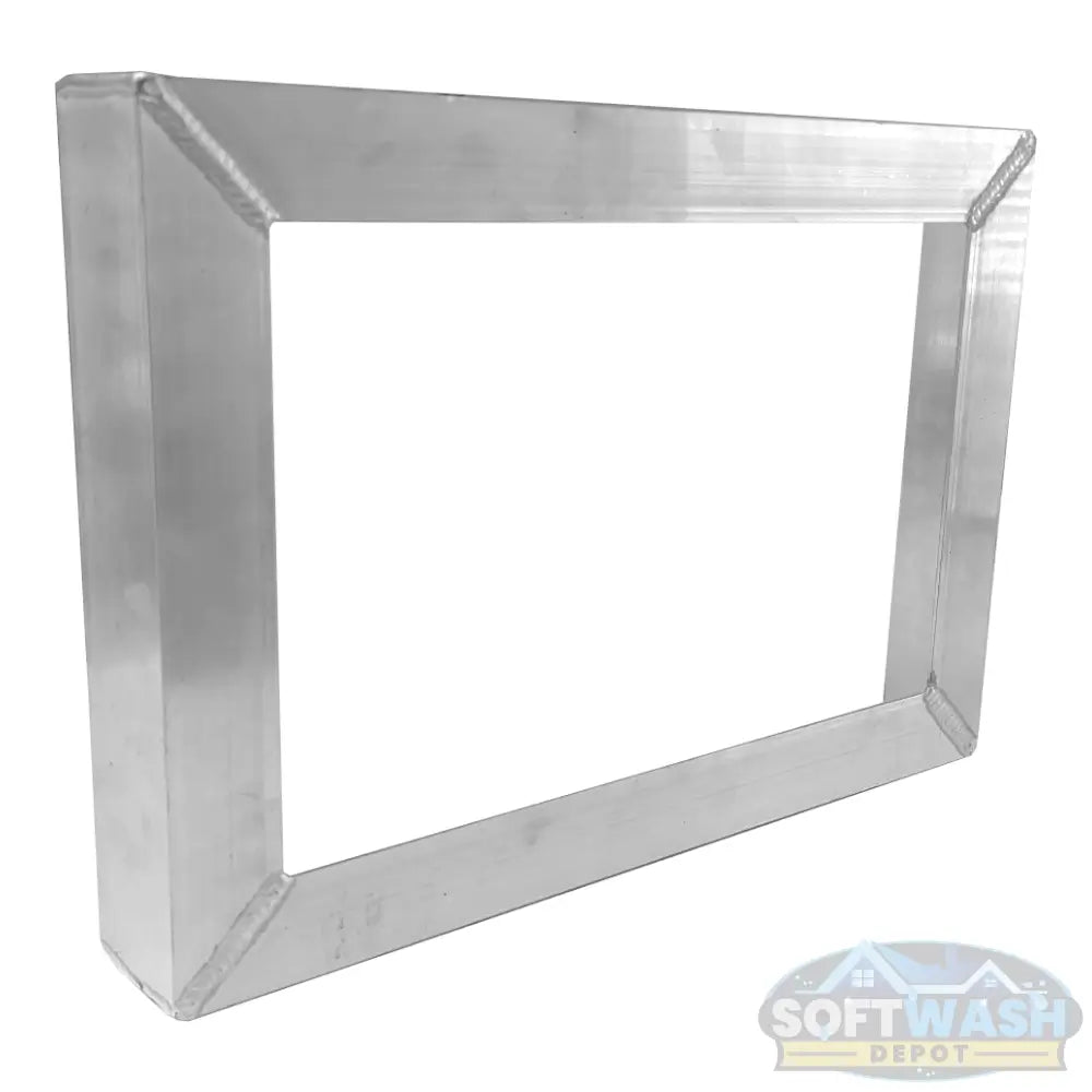 Heavy-duty aluminum soap tank holder bracket for pressure washing and soft wash rigs. Made in the USA. - Soft Wash Depot