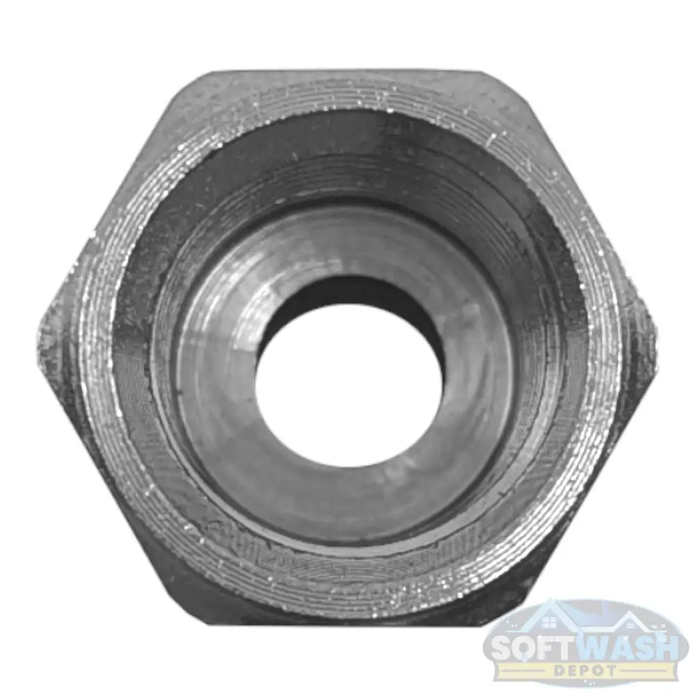 Stainless Steel 1/4" Quick Connect Plug x 1/4" FPT