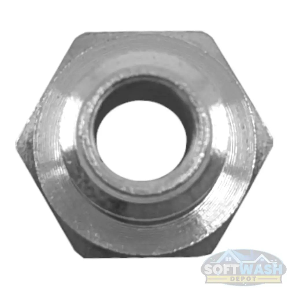 Stainless Steel 1/4" Quick Connect Plug x 1/4" FPT