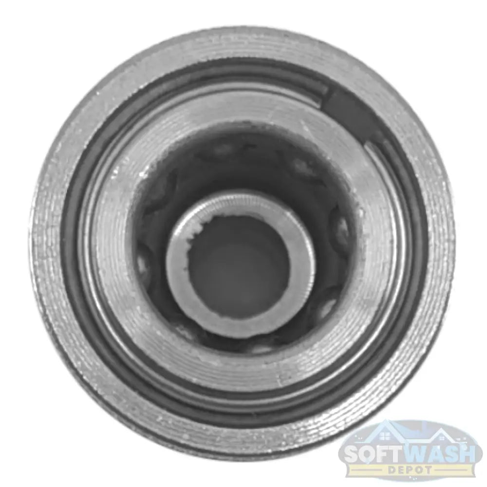 Stainless Steel 1/4" Quick Connect Socket x 1/4" MPT